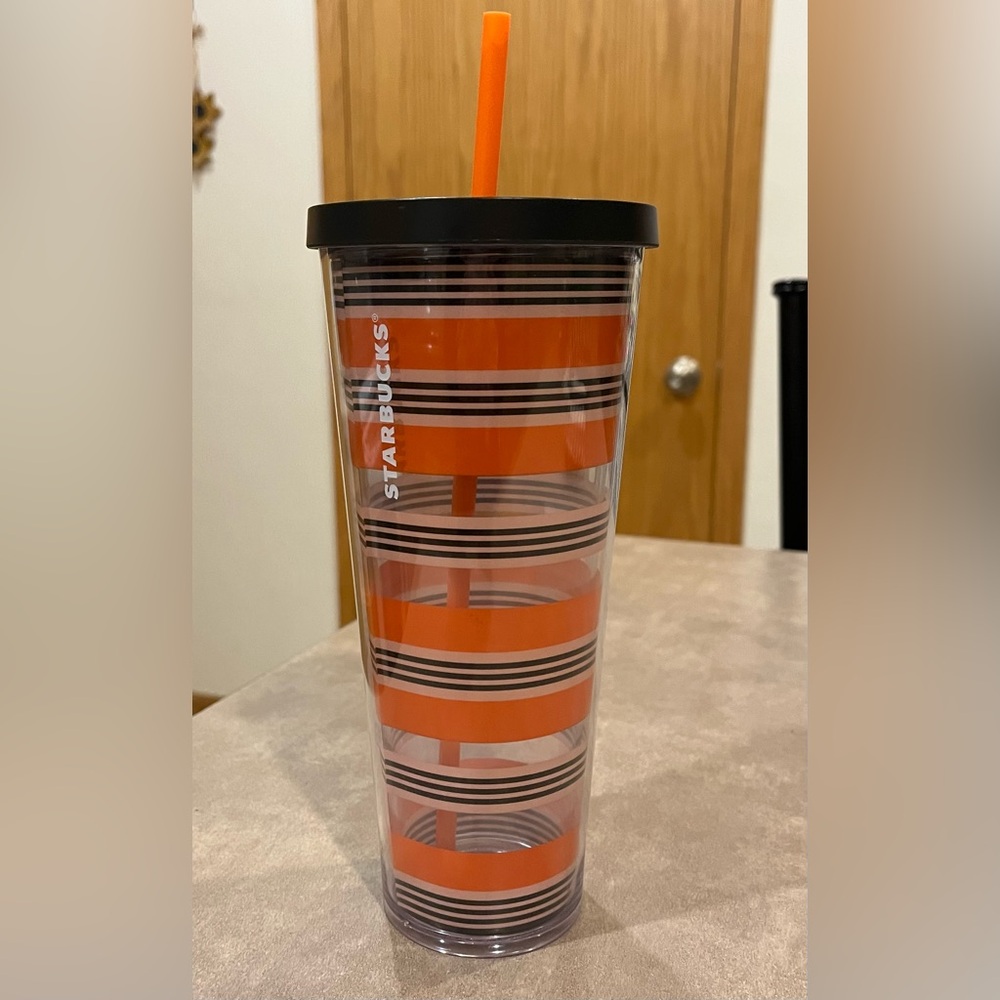 Starbucks Striped Tumbler